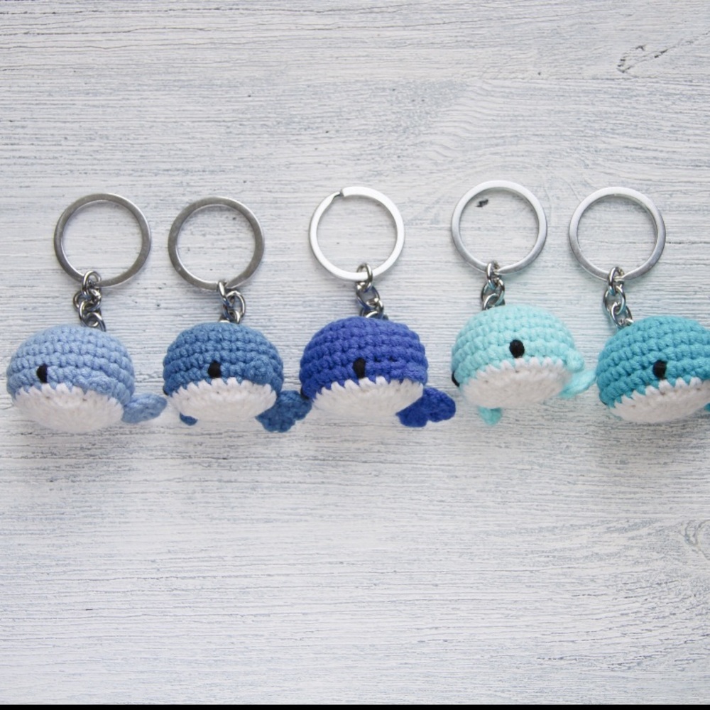 Whale keychain 🐳